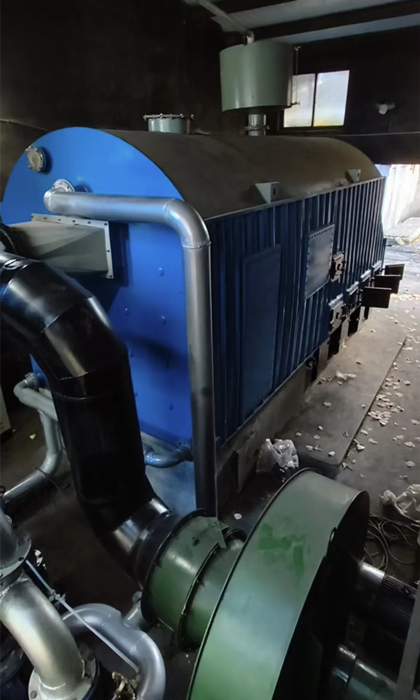 生物质锅炉安装